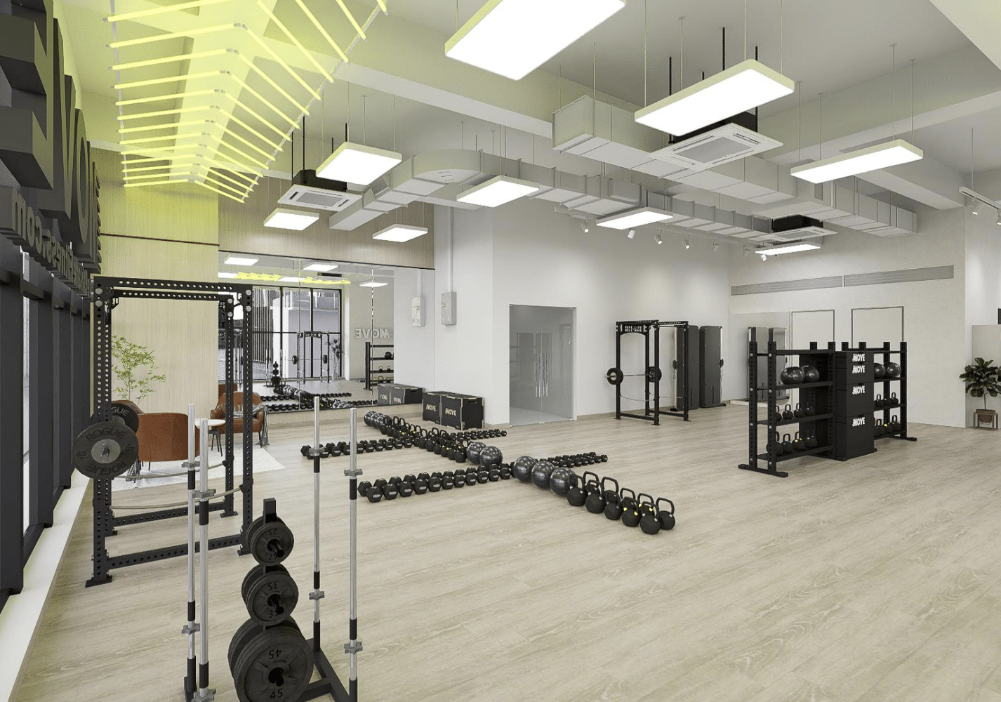 Kuala Lumpur - Jalan Ampang | MOVE Private Fitness Studio - High End Condo Rentals With Private Fitness Studio